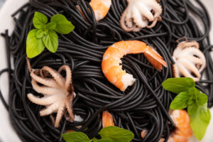 spaghetti al nero di seppia