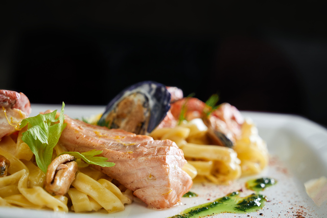 pasta di mare a Lampedusa