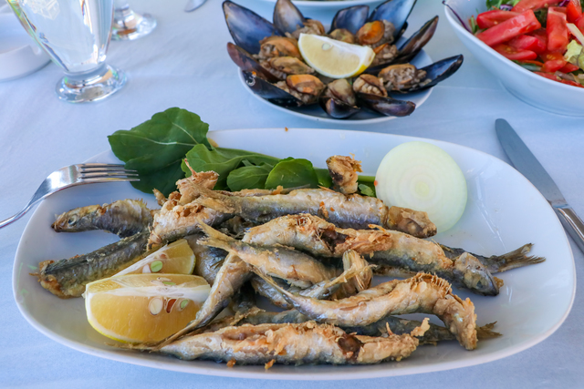 ristorante di pesce a Lampedusa